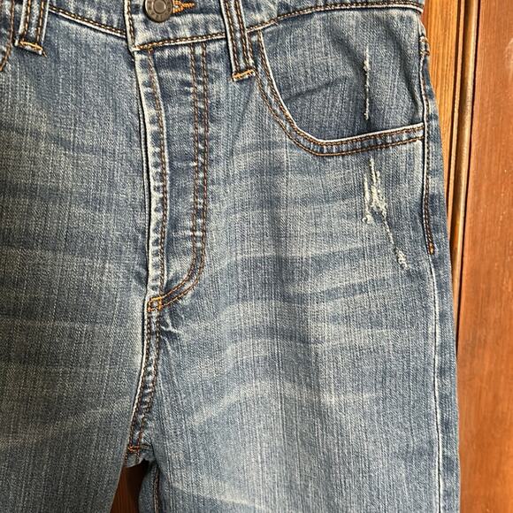 DSTLD | High Waisted Ripped Mom Jeans, Medium Vintage Size 28x30 NWT - Picture 3 of 13